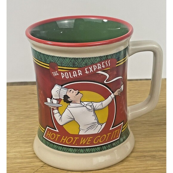 3D Polar Express Hot Chocolate We Got It Song Official Warner Bros Christmas Mug - Picture 4 of 9